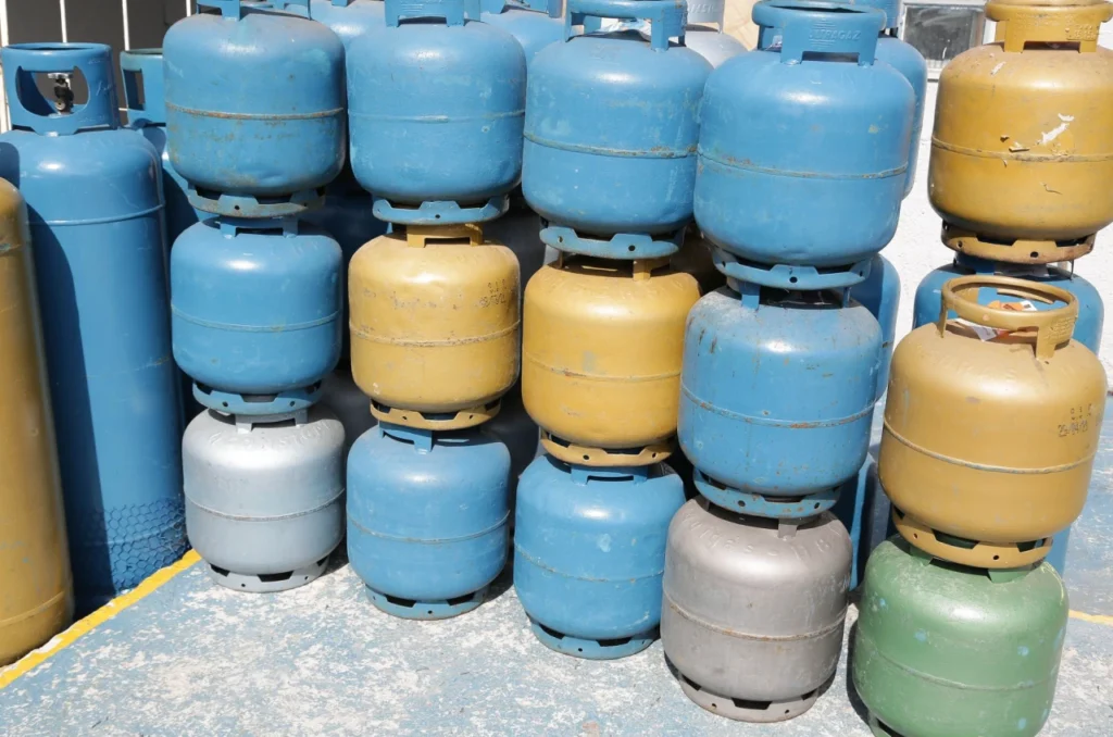 Peso do botjao de gas